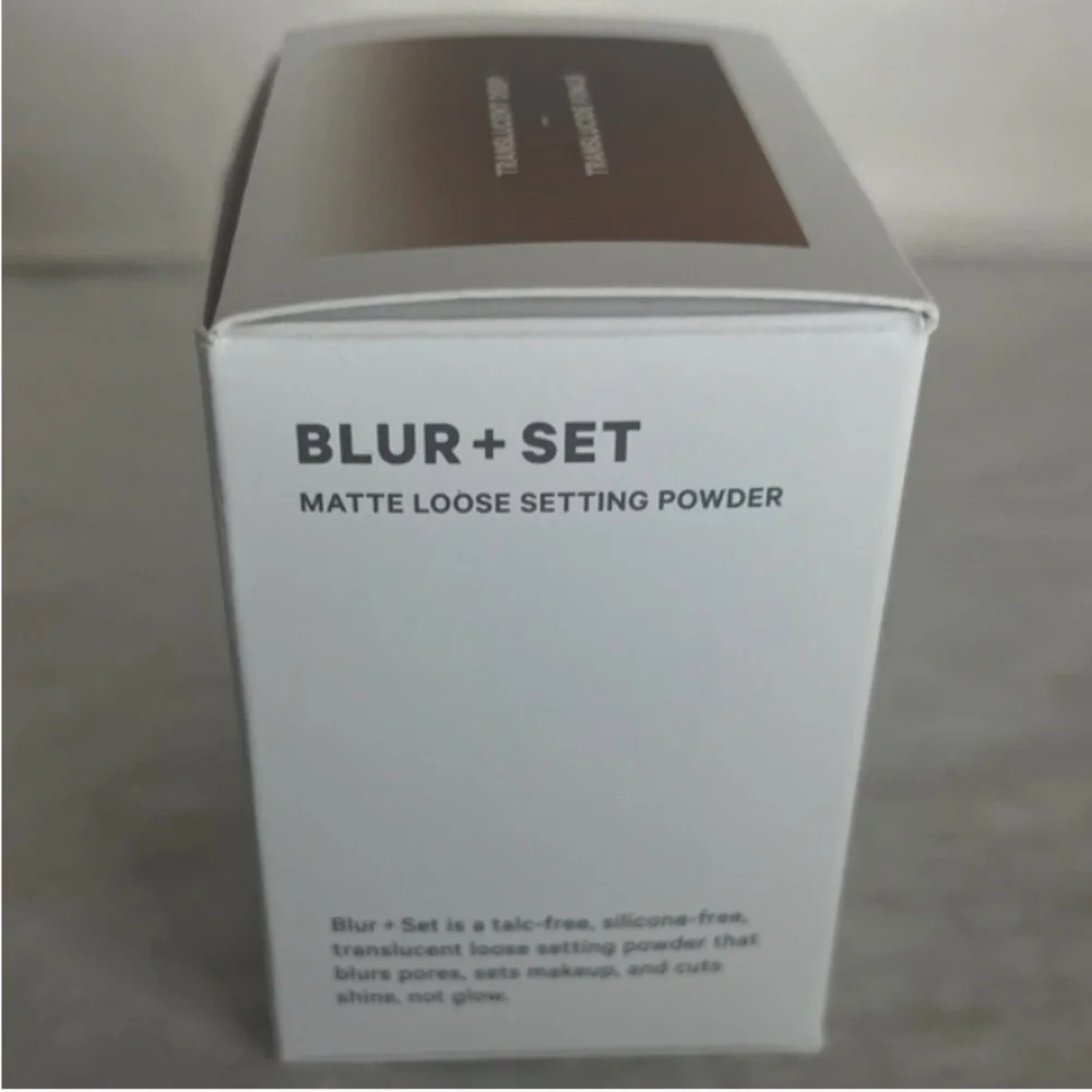 MILK MAKEUP BLUR+SET TRANSLUCENT DEEP 0.87ozMATTE LOOSE SETTING POWDER BOX NEW
